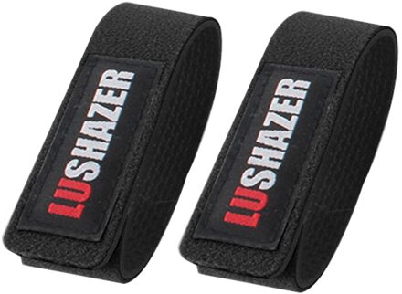 2 Stks/partij Elastische Hengel Strap Sterke Flexibele 25*3Cm Nylon Vistuig Elastische Rubberen Tie-willekeurige Kleur Levering nee.4