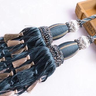 2 stks/partij Haken Voor Gordijnen Dubbele Bal Kwastje Gordijn Houder Decoratie Hanger Accessoires Voor Cortina Kwasten Tiebacks Pompon 1