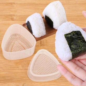 2 Stks/partij Janpanese Rijst Bal Mallen Bento Onigiri Rijst Bal Mallen Driehoek Sushi Rijst Bal Maker Cake Keuken Gereedschap Accessoires triangle