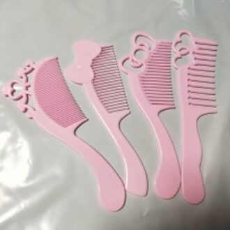 2 stks/partij Leuke Cartoon Plastic Kids Kinderen Haar Borstel Meisjes Haarborstel Haar Kam Meisjes Kapper