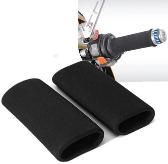 2 Stks/partij Motorfiets Slip-On Foam Anti Trillingen Comfort Handgreep Cover