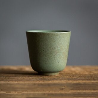 2 Stks/partij Retro Keramische Theekopje Master Cup Handgemaakte Thee Kom Chinese Theeceremonie Accessoires Draagbare Persoonlijke Single Cup Thuis 2stk 5x4.6cm 40ml