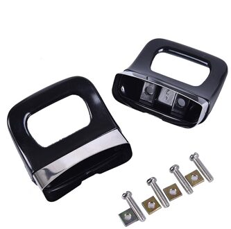 2 Stks/partij Twee-Gat Metalen Druk Pan Handvat Fornuis Stoomboot Grip Saus Pot Korte Handvat Vervanging Kit 67x67mm