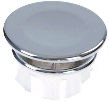 2 Stks/partij Wastafel Ronde Overloop Cover Ring Insert Vervanging Netjes Chrome Trim Badkamer Accessoires