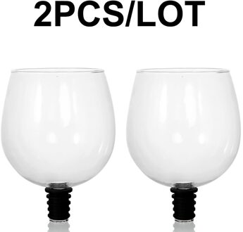 2 stks/partij Wijn Bar Gereedschap Wijn Stopper Het Blijkt Fles Wijn In Glazen Epacket 100% Verpakking Veiligheid Verpakking alleen Voor 1LOT