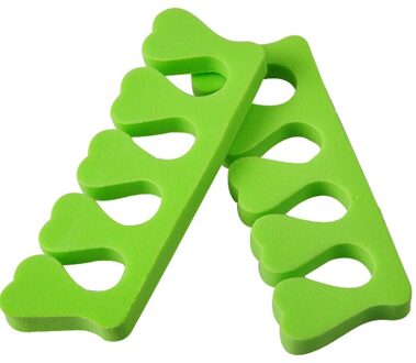 2 stks/partij Zacht Schuim Teen Separator Nail Art Vinger Manicure Salon Gereedschap