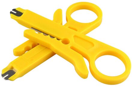 2 stks RJ45 Cat5 Kabelgereedschap Netwerk UTP LAN Cable Cutter Stripper Tool