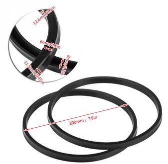 2 stks Rubber Bead Breaker Loosener Seals voor Band Wisselaar Machine Lucht Cilinder 186mm 200mm Zwart Tire wisselaar Seals