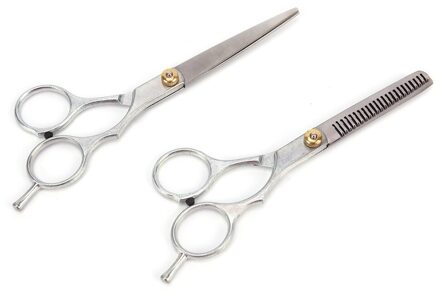 2 Stks/set 6 Inch Professionele Snijden Dunner Haar Shear Kapper Kapsel Schaar Salon Hair Dressing Schaar Hair Styling Tool