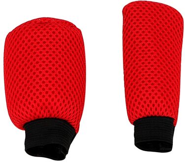 2 Stks/set Auto Handrem Grips Handrem Cover Mouw Handrem Pookknop Cover Universele Auto-Styling Auto decoratie Rood