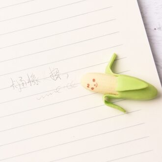 2 Stks/set Banaan Gum Fruit Potlood Rubber Voor Kinderen Schoolbenodigdheden Student Kantoorbenodigdheden