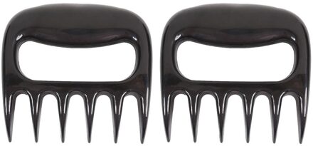 2 Stks/set Bbq Gereedschap Beer Klauwen Barbecue Vork Draagbare Beer Klauwen Barbecue Vork Pull Vlees Versnipperen Varkensvlees Klem varkensvlees Shredde