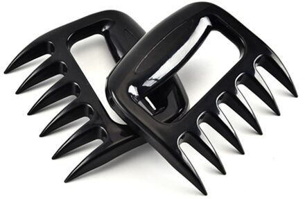 2 Stks/set Beer Klauwen Barbecue Vork Draagbare Beer Klauwen Barbecue Vork Pull Vlees Versnipperen Varkensvlees Klem Bbq Gereedschap varkensvlees Shredder