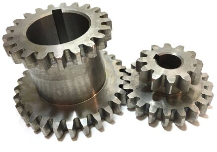 2 Stks/set Cj0618 Tanden T29Xt21 T20Xt12 Dual Dears Metalen Draaibank Gear Dupliceren Gear Dubbele Gear