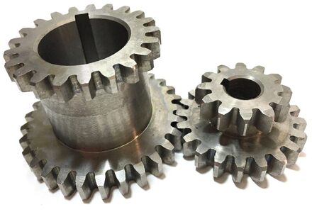 2 Stks/set Cj0618 Tanden T29Xt21 T20Xt12 Dual Dears Metalen Draaibank Gear Dupliceren Gear Dubbele Gear