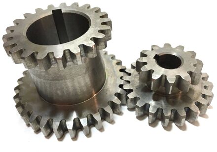 2 Stks/set Cj0618 Tanden T29Xt21 T20Xt12 Dual Dears Metalen Draaibank Gear Dupliceren Gear Dubbele Gear