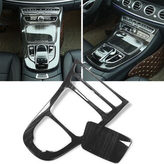 2 Stks/set Cover Panel Hout Console Gear Voor Mercedes Benz E-Klasse Graan Fit W213