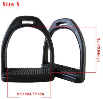 2 Stks/set Duurzame Antislip Stijgbeugel Volwassen Met Slijtvaste Rubber Pad Stijgbeugel Draagbare Paardensport Veiligheid Apparatuur