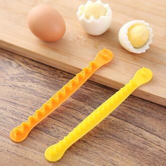 2 Stks/set Fancy Cut Eieren Gekookte Eieren Cutter Huishoudelijke Cut Bento Shaper Accessoires Gekookt Keuken Creatieve Tools Bloem Ei X8U7