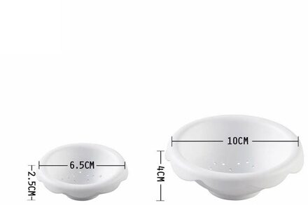 2 stks/set Fondant Bloem Vormgeven Kom Kauwgom Plakken Bloem Drogen Houder Cakevorm Fondant Keuken Dessert Tool