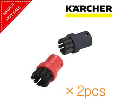 2 stks/set Hoogwaardige Stoomreiniger Borstels Ronde Borstel voor Karcher SC952 SC1052 SC1122 SC1125 SC1402 SC1475