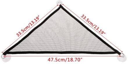 2 Stks/set Huisdier Hangmat Mesh Slapen Bed Spelen Speelgoed Swing Oxford Voor Reptiel Slang Lizard Klim Producten Met zuignap