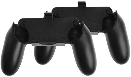 2 Stks/set L + R Controller Gaming Grips Handvatten Houder Voor Nintendo Switch zwart