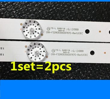 2 stks/set LED Backlight Voor LE32B310P LE32G310G LD32U3100 32EU3000 H32E16 Lichtbalk CRH-F32W3030020767C-REV1.0