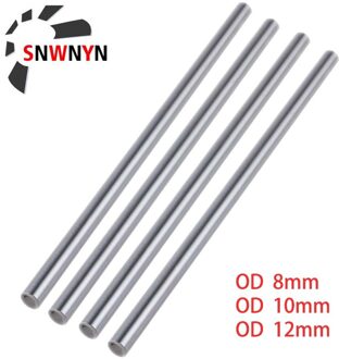 2 Stks/set Lineaire Optische As Od 8Mm 10Mm 12Mm As Cilinder Lineaire Rail Gladde Ronde Staaf Lengte 300-600Mm Voor 3D Printer Onderdelen 400mm / 12mm