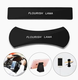 2 stks/set Magic Nano Rubber Pad Universele Sticker Geen Spoor Mobiele Telefoon Houder Auto Kits Auto Bracket Pods Kleverige Gel pad