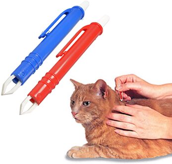 2 stks/set Mijt Acari Tick Remover Elimineren Pincet Ziek Flea Schoon Clip Pet Hond Kat Accessoires Puppies Katten Levert Gereedschap