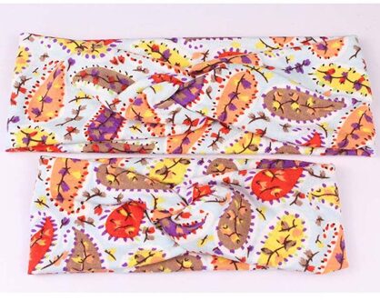 2 Stks/set Mom Moeder & Dochter Kids Baby Meisje Boog Hoofdband Haarband Accessoires Ouder-kind Familie Hoofddeksels patroon 7