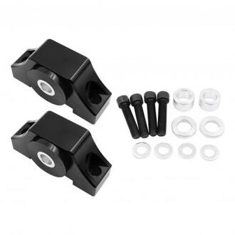 2 Stks/set Motor Beugel Koppel Mount Kleine Hoorn Motor Voet Voor Honda Civic Ekeg zwart
