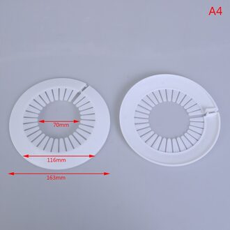 2 Stks/set Muur Gat Duct Cover Douche Kraan Hoekstopkraan Pijp Plug Decoratie Cover Buisleidingen Accessoires A4