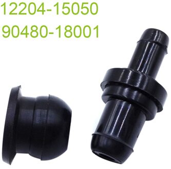 2 Stks/set Pcv-klep En Grommet Voor Toyota 4Runner Camry Honda Accord CR-V Odyssey Acura Auto Deel 12204-15050 90480-18001
