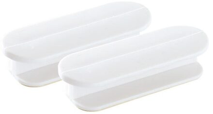2 Stks/set Plak De Open Sliding Deurgrepen Voor Binnendeuren Glas Venster Kast Lade Kast Zelfklevende Wc handvat WT