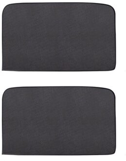 2 Stks/set Polyester Mesh Magnetische Zonnescherm Auto Windows Size Universal B