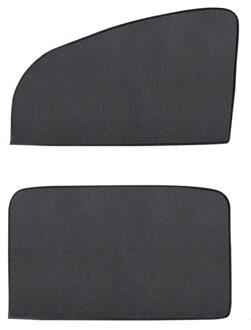 2 Stks/set Polyester Mesh Magnetische Zonnescherm Auto Windows Size Universal