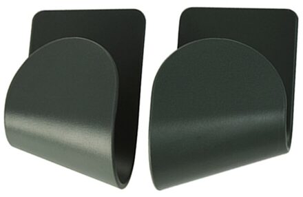 ! 2 Stks/set Pot Deksel Houder Muur Gemonteerde Opknoping Houder Voor Pan Pot Deksel Rack Keuken Organizer Plastic Keuken Opslag rack groen