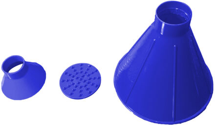 2 stks/set Remover Magic Sneeuw Voorruit Trechter Ijskrabber Schop Kegel Vormige Outdoor Winter Auto Tool 04