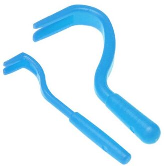 2 stks/set Tick Twister Haak Tool Vlo Remover Pincet Haak Menselijk Kat Hond Dierbenodigdheden Tick Remover Tool Pet Supplies Blauw