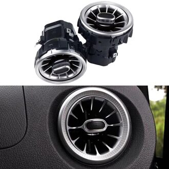 2 Stks/set Voorzijde Dashboard Ac Airconditioning Air Vent Outlet Met Base Voor Mercedes Benz V Klasse Vito Viano W447