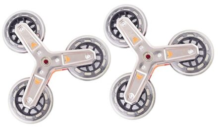 2 Stks/set Winkelwagen Trolley Caster Bagage Koffer Roller Vervanging Wiel Katrol Glijden Roller Wiel Accessoires