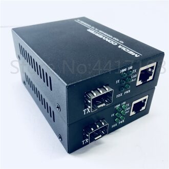 2 stks SFP Fiber om RJ45 converter gigabit SFP GPON/OLT media converter 1000 Mbps media converter transceiver fiber optica schakelaar