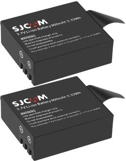 2 stks Vervanging 900 mAh SJCAM sj4000 batterij voor M10wifi/SJ4000/SJ4000wifi/SJ5000wifi/SJ5000x Elite Sport actie Camera