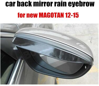 2 Stks voor MAGOTAN 12-15 Auto Achteruitkijkspiegel Regen Schaduw Regenbestendig Blades auto terug spiegel wenkbrauw regen cover