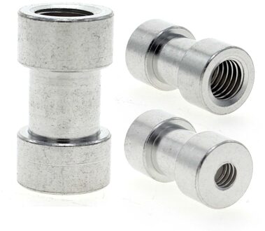 2 Stks Vrouwelijke 1/4 "om Vrouwelijke 3/8" Camera Schroef Moer Aansluiten Statief Adapter Converteren