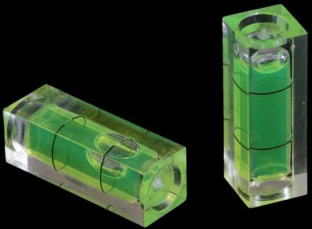 2 Stuk 10*10*29 Mm Universele Flacon Vierkante Waterpas Statief Meten Camera