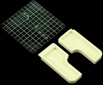 2 Stuk 6-In-1 Stok 'N Stitch Gids Positionering Plastic Vel Diy Naaimachine Accessoires