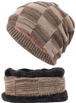2 Stuk Winter Warme Muts Sjaal Set Warm Muts